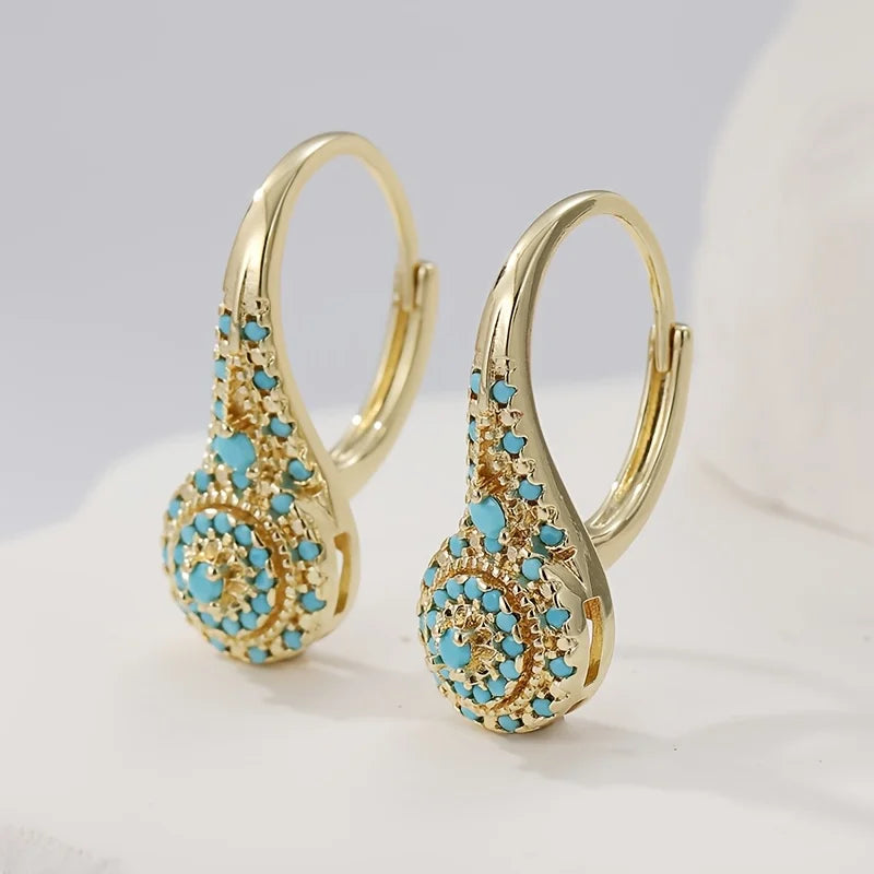 Elegante oorbellen met parels