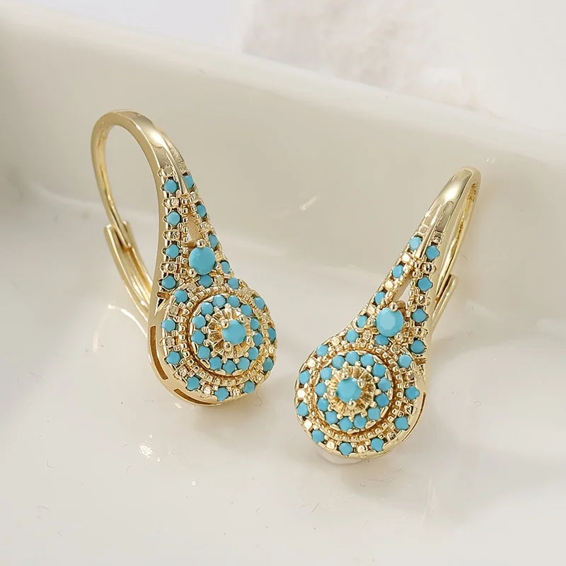Elegante oorbellen met parels