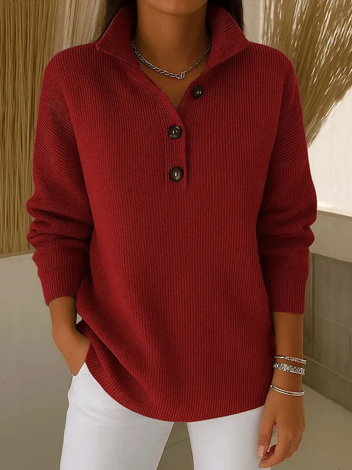 Amparo polotrui met V-hals