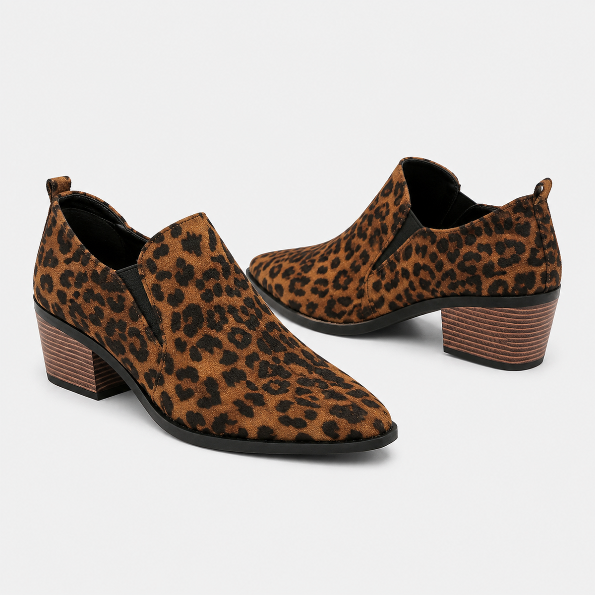 Angélique | Loafers met dierenprint