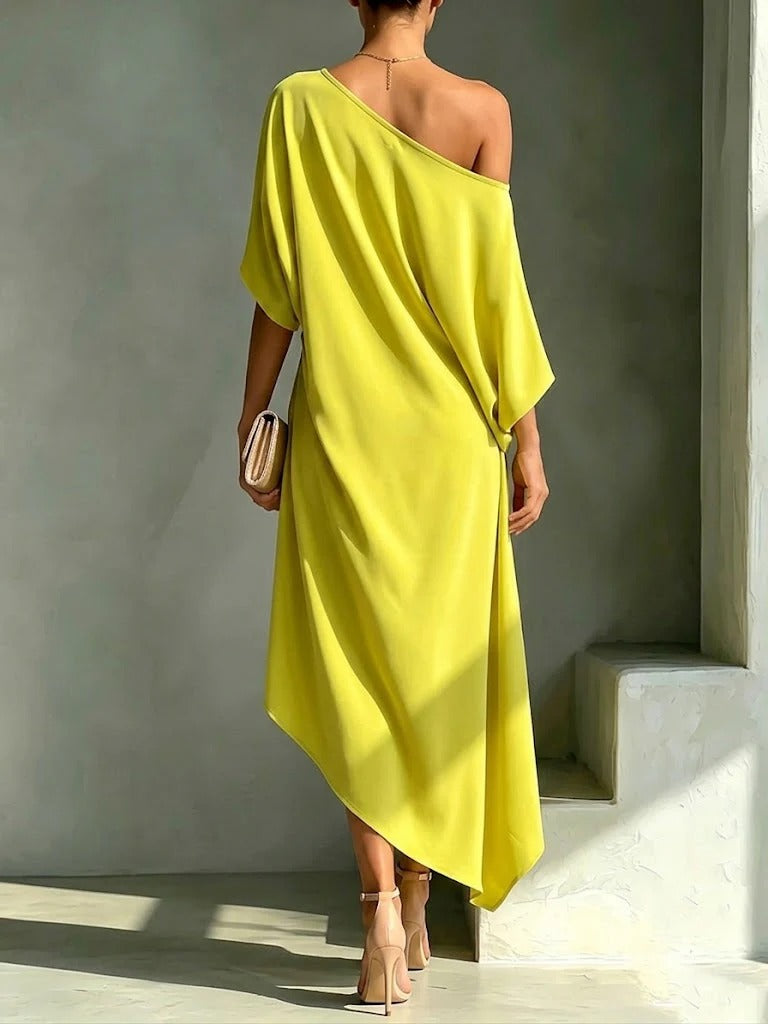 Clara | Elegante asymmetrische jurk