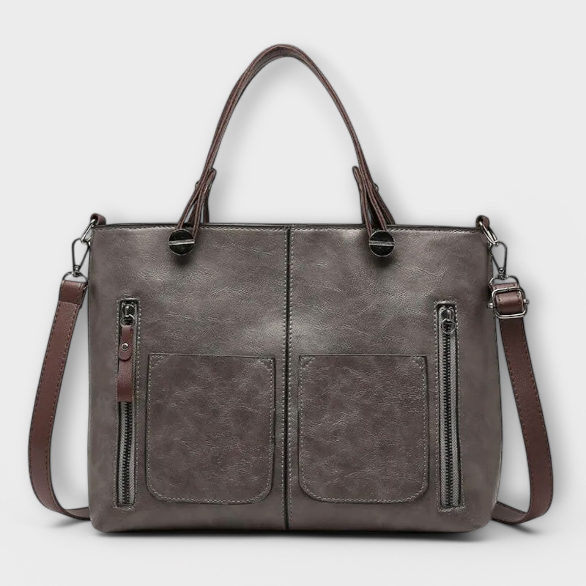 Elegante handtas met glad oppervlak