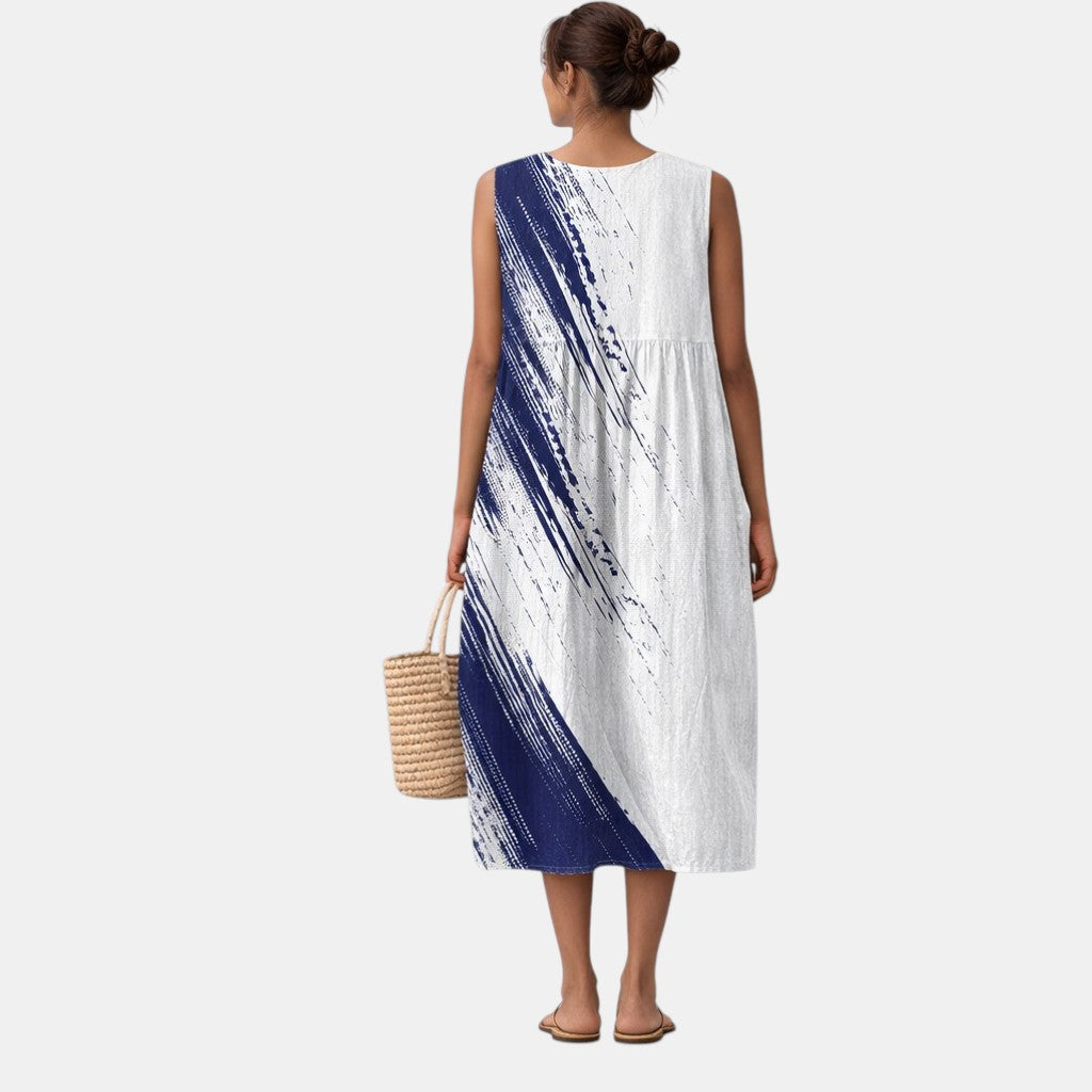 Elena elegante midi-jurk voor elke dag