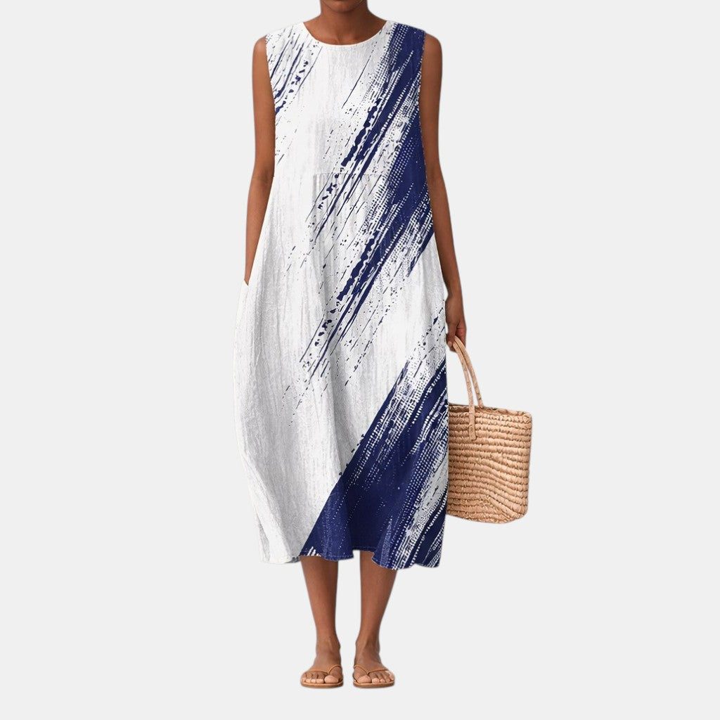 Elena elegante midi-jurk voor elke dag