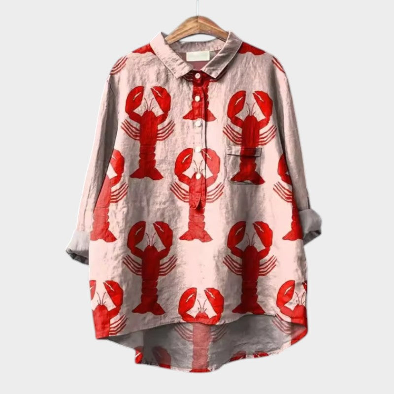 Everleigh | Losvallende zomertuniek met print