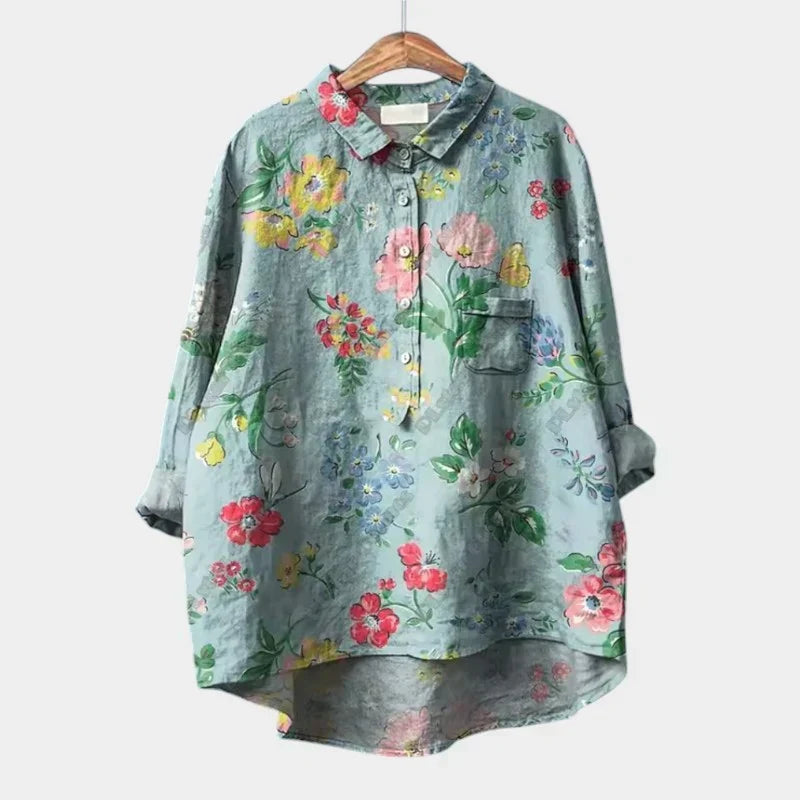 Everleigh | Losvallende zomertuniek met print