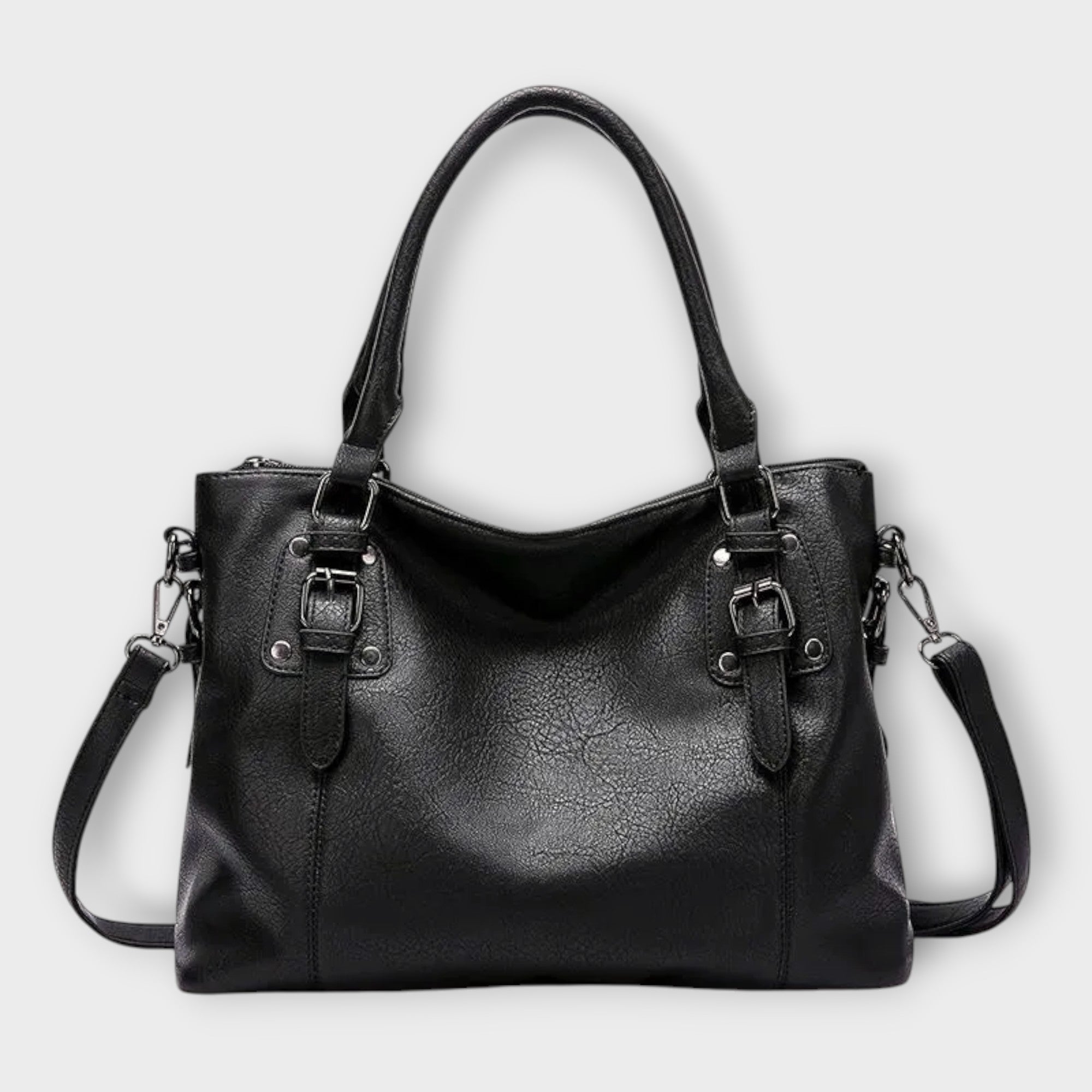 Elegante schoudertas met flap