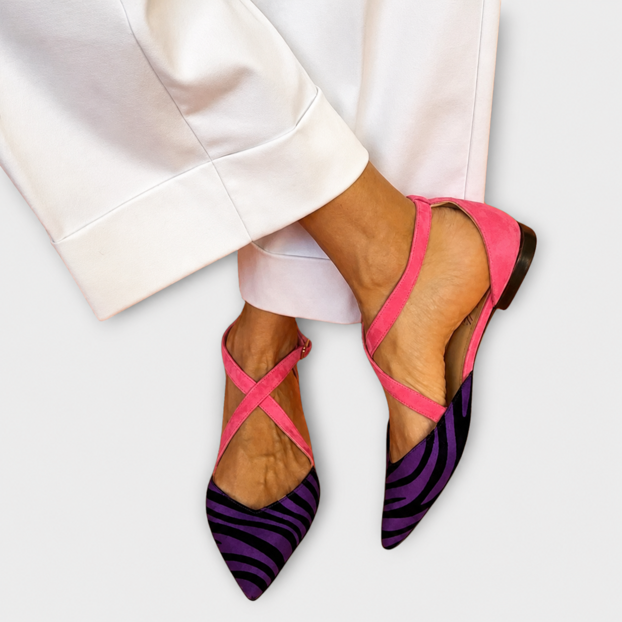 Fenna | Loafers met gesp