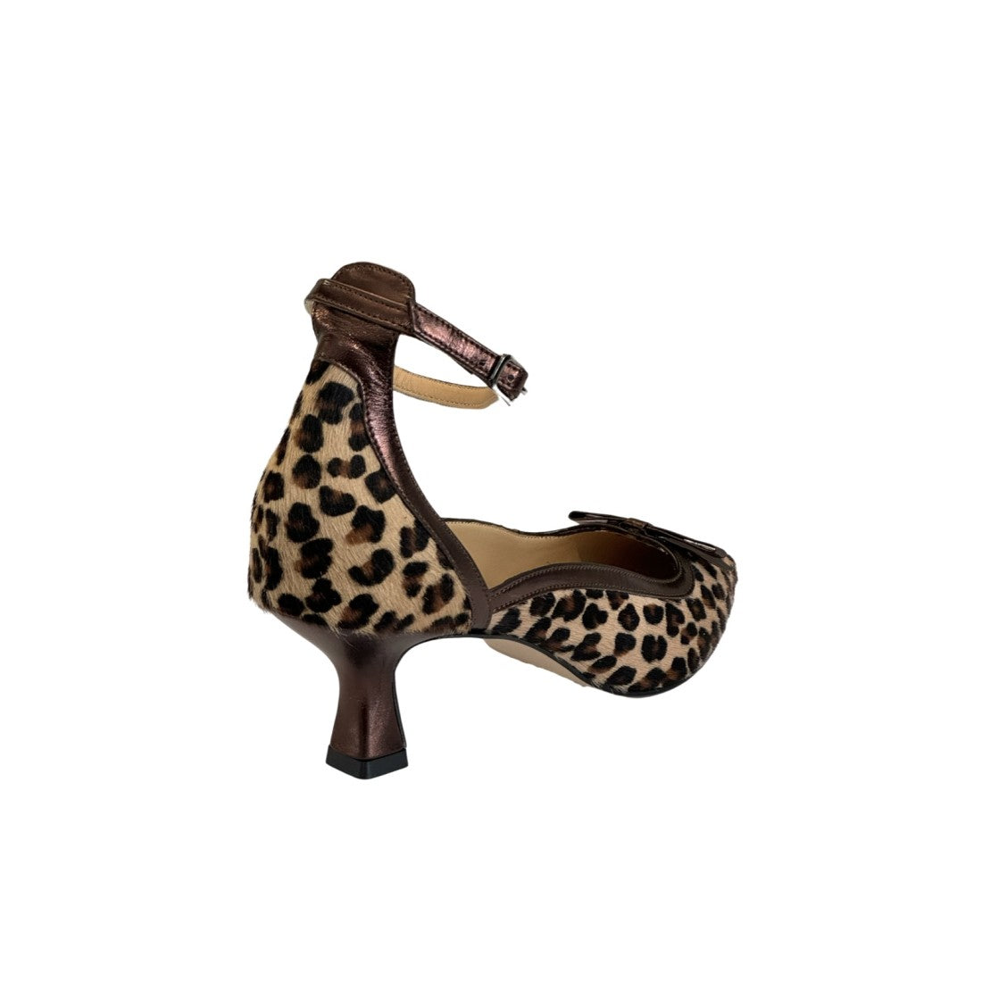 Pumps met luipaardprint