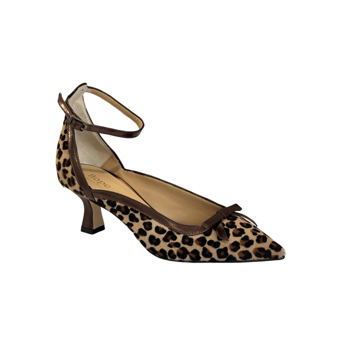 Pumps met luipaardprint