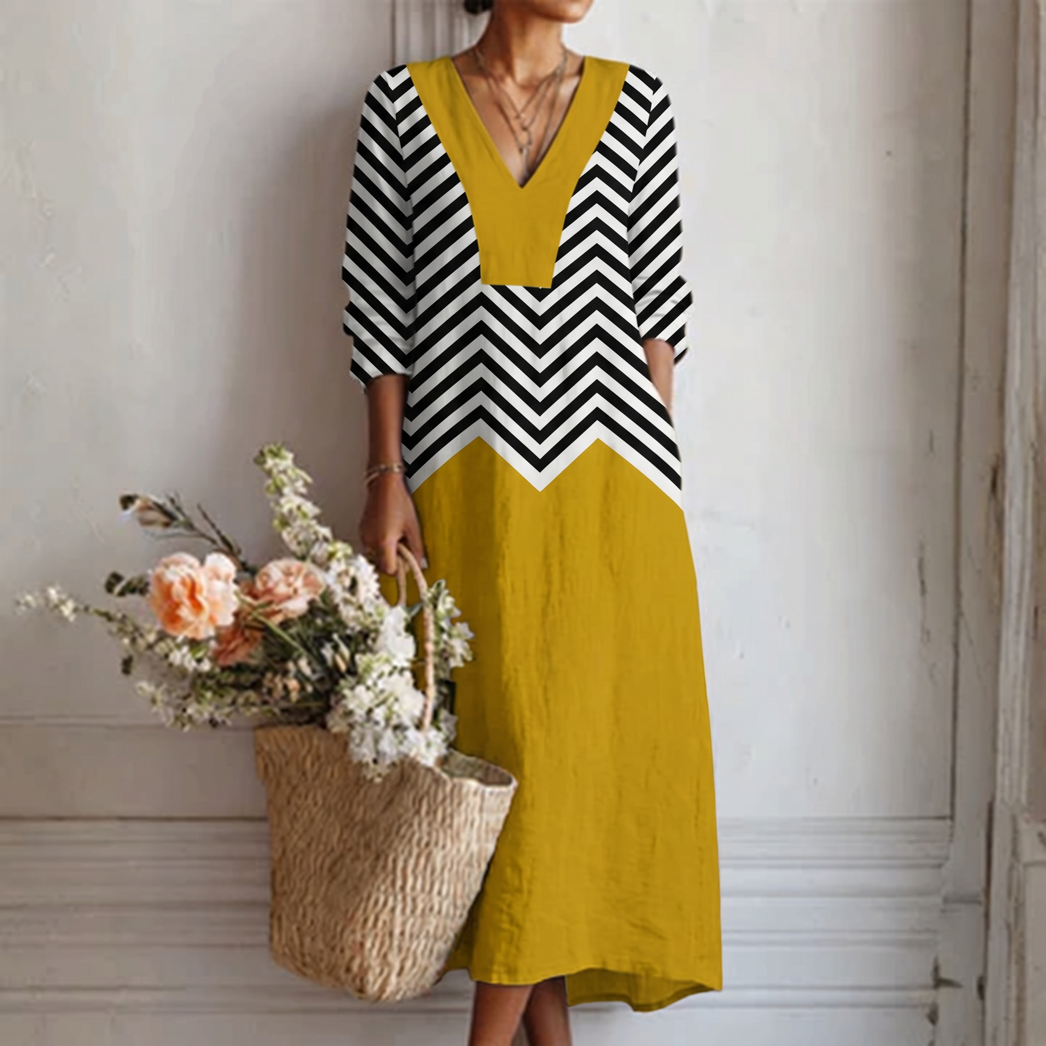 Sofía elegante zomerjurk