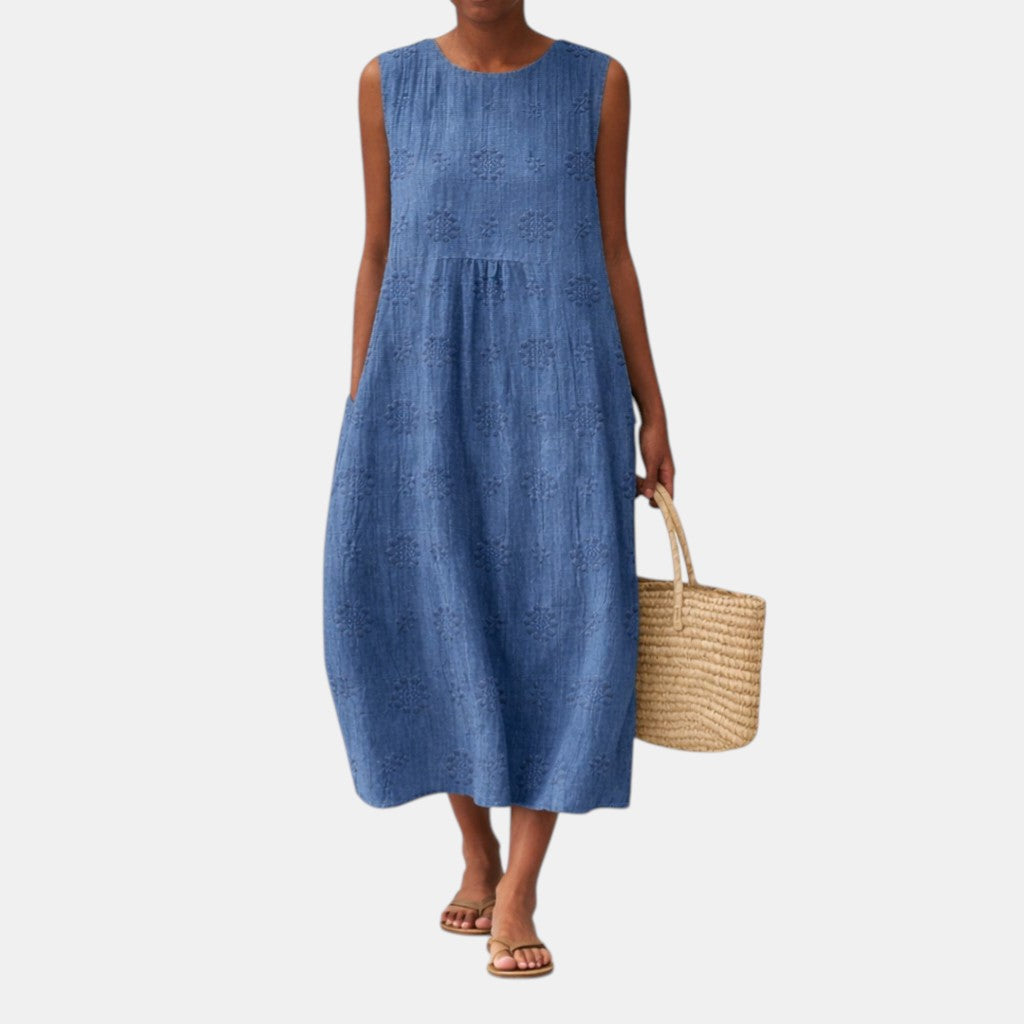 Alicia zomerse midi-jurk voor elke dag