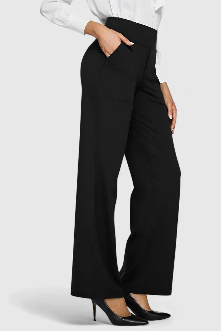 Ame elegante broek met rechte pijpen