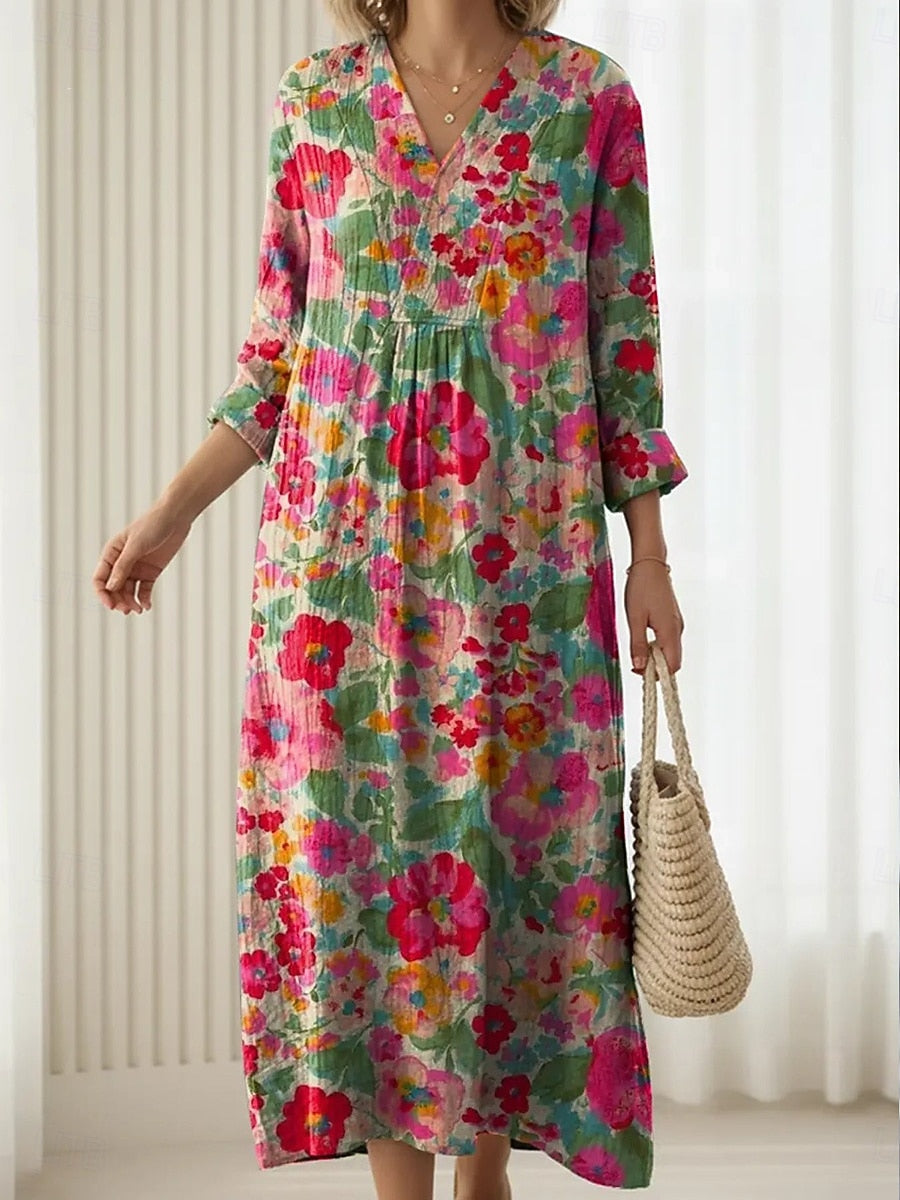 Derya bohemien maxi-jurk