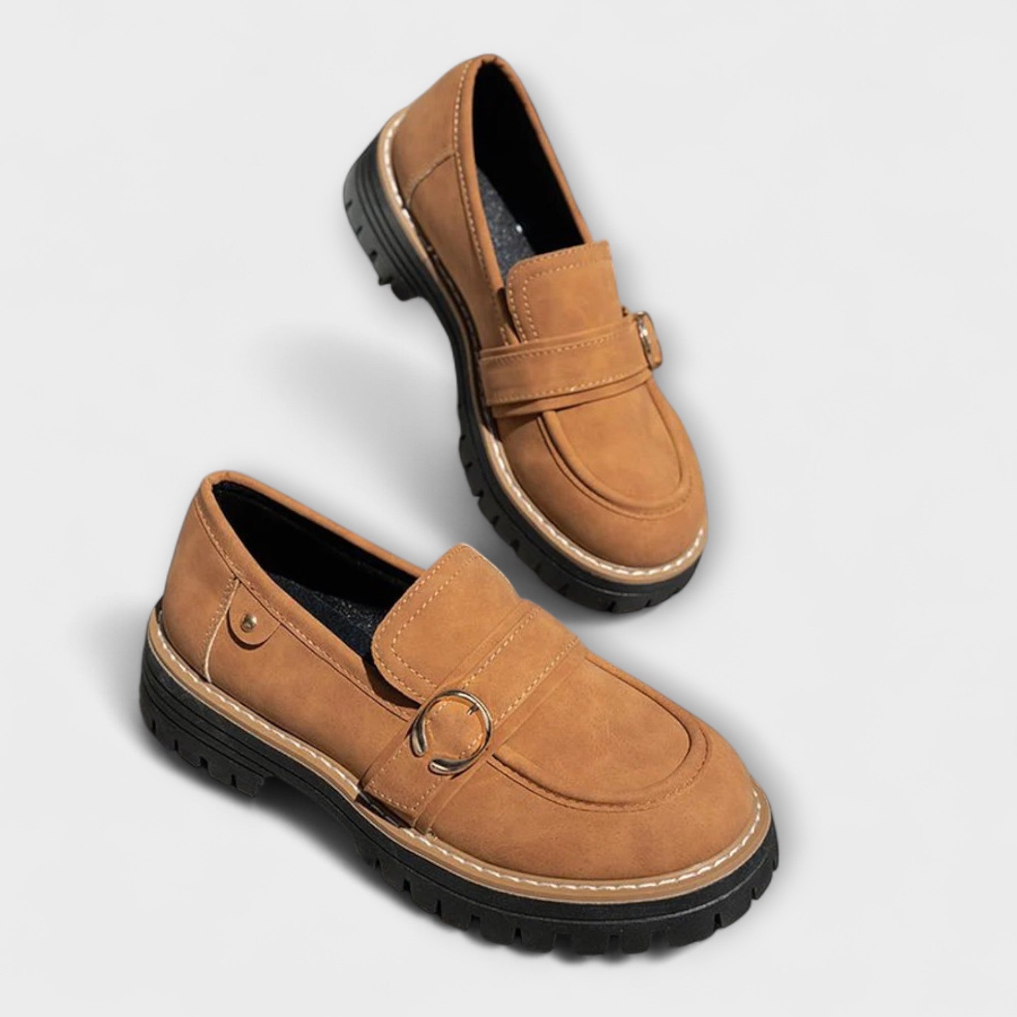 Lora | Casual loafers met ronde neus