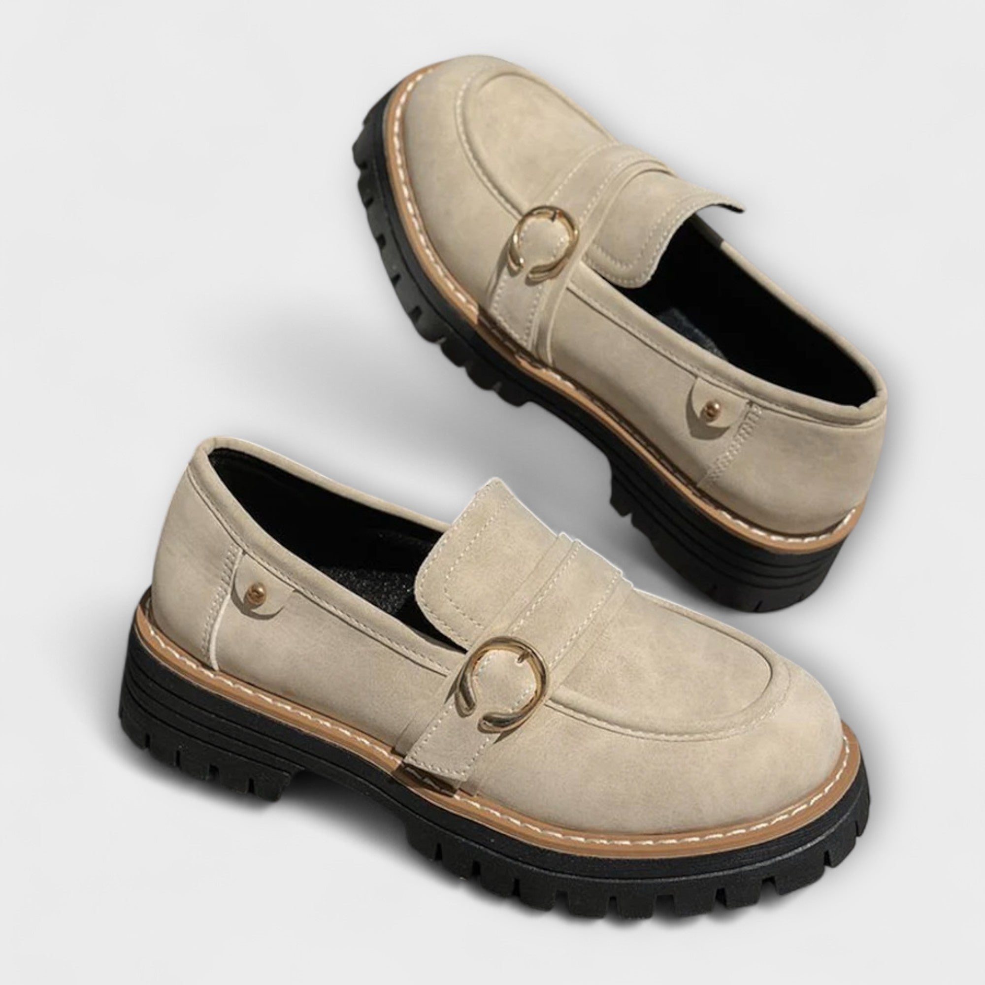 Lora | Casual loafers met ronde neus