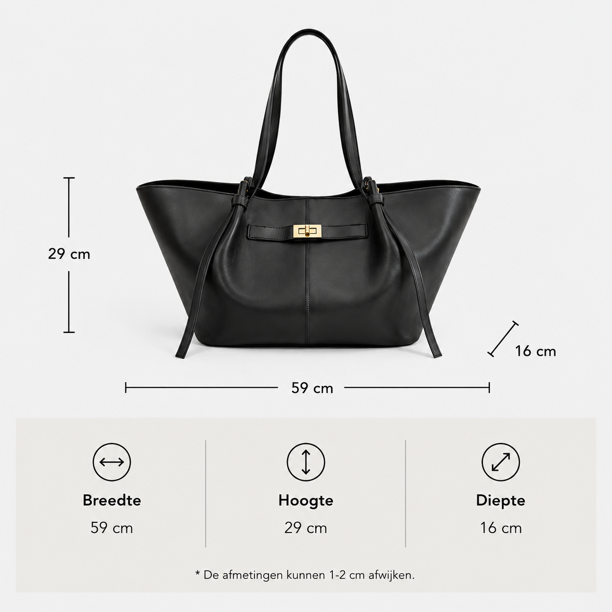 Luxe Shopper Dames | Werk & Dagelijks Gebruik