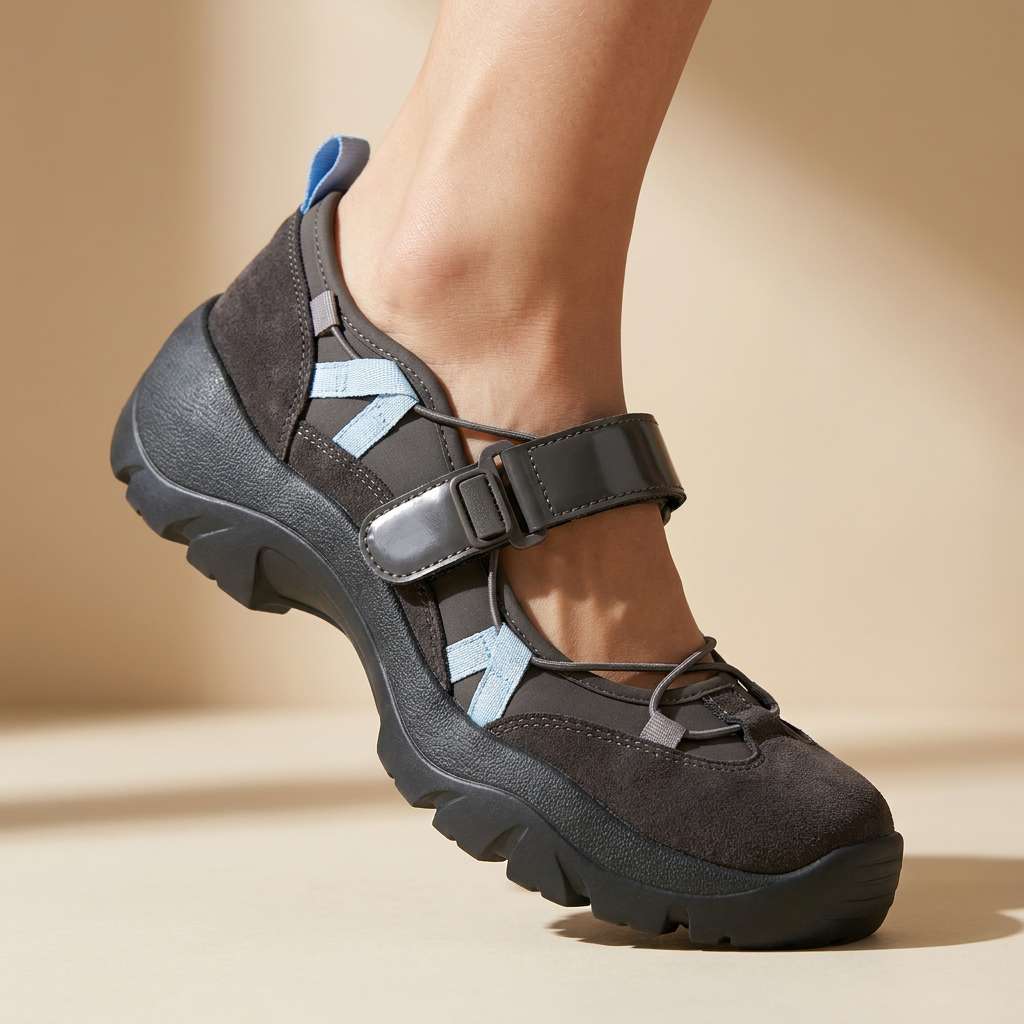 Chiara | Comfortabele Wandelschoenen van Suède