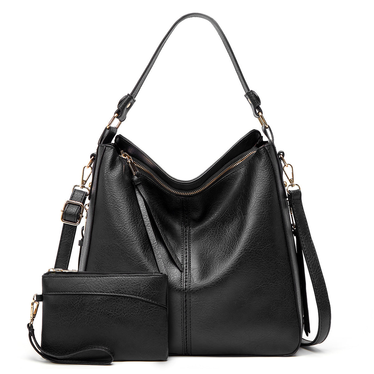 Premium Hobo Handtas – Inclusief Gratis Portemonnee